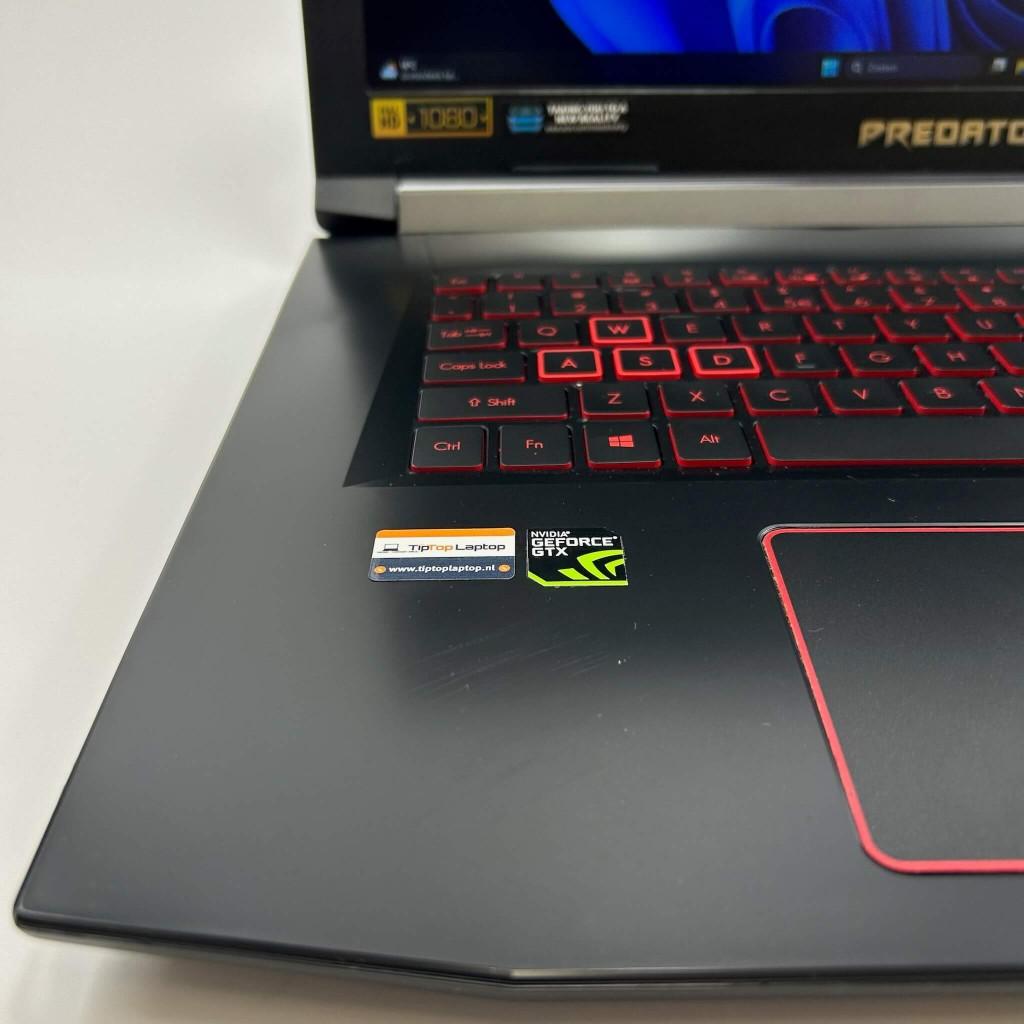 Acer Predator Helios | Core i7 | 1050 Ti | 16GB | 2256GB, Computers en Software, Windows Laptops, Met videokaart, Qwerty, Refurbished