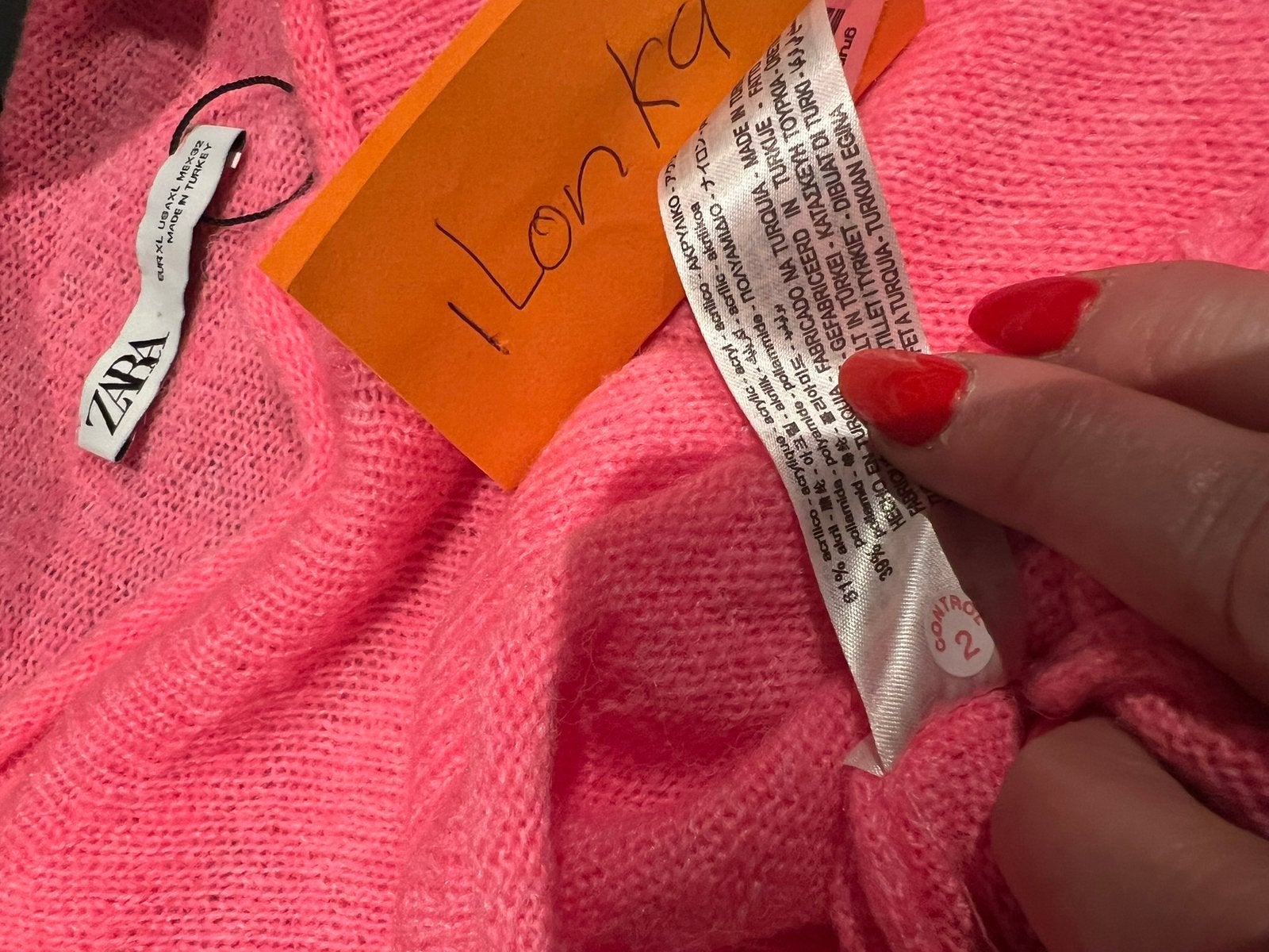 ZARA trui maat xl nieuw, F, G, R, Zara
