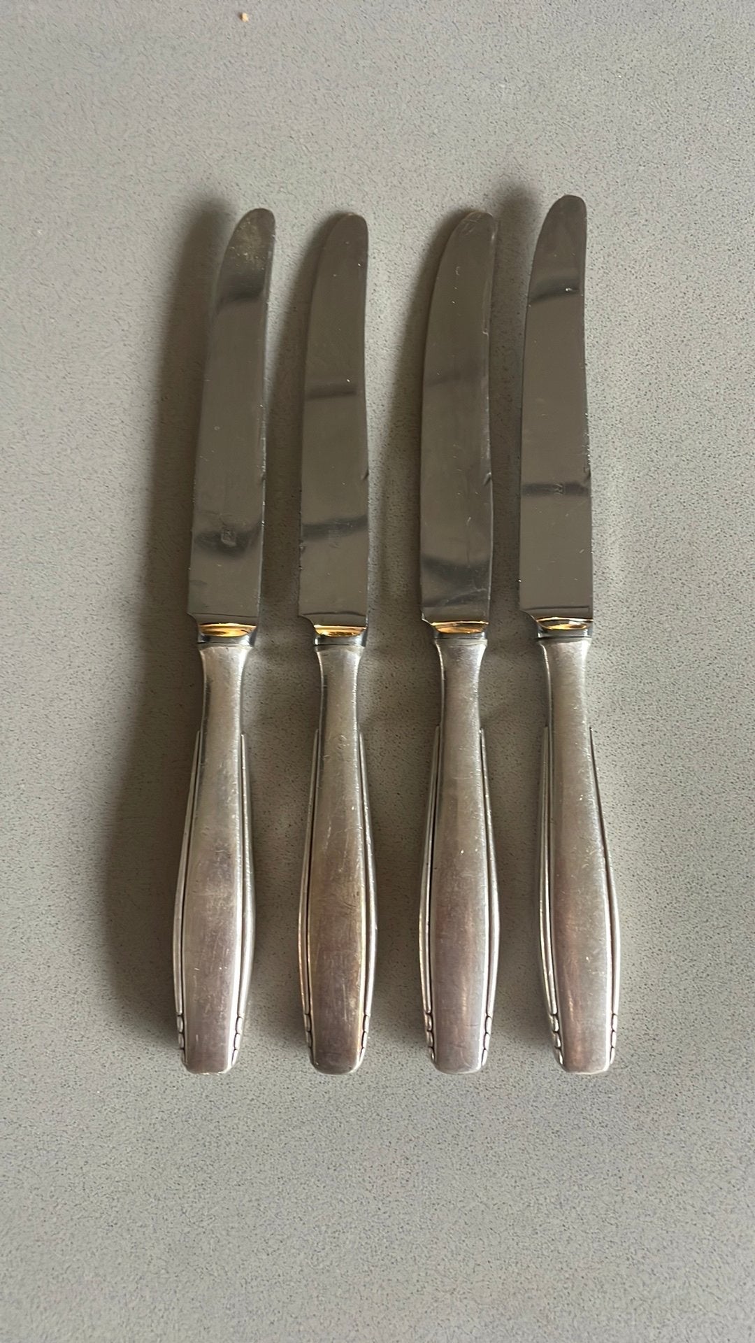 Gero 90 G-Z Puntfilet – 4 messen – verzilverd, Ophalen of Verzenden