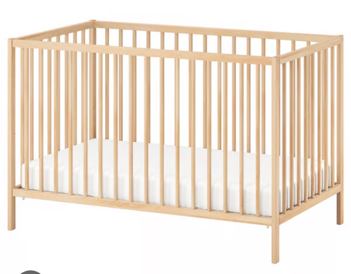 IKEA SNIGLAR ledikant / babybed wit incl. matras, Ophalen, Gebruikt, Ledikant