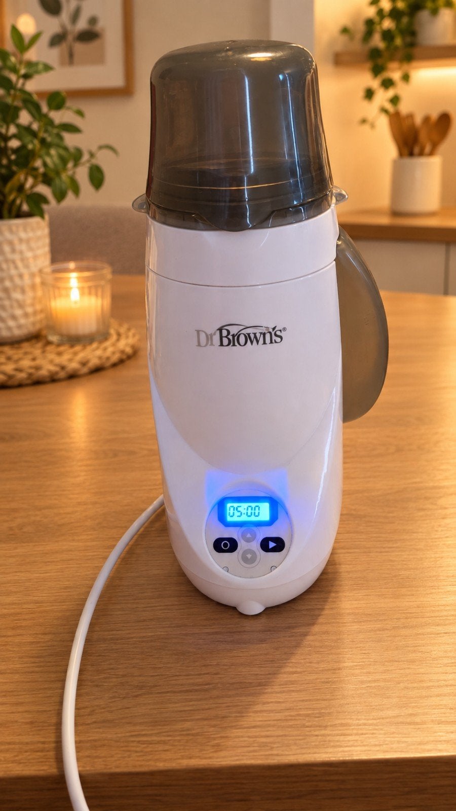 Dr. Brown’s Deluxe Flessenwarmer en Sterilisator, Ophalen, Zo goed als nieuw, Sterilisator, Dr. Brown's