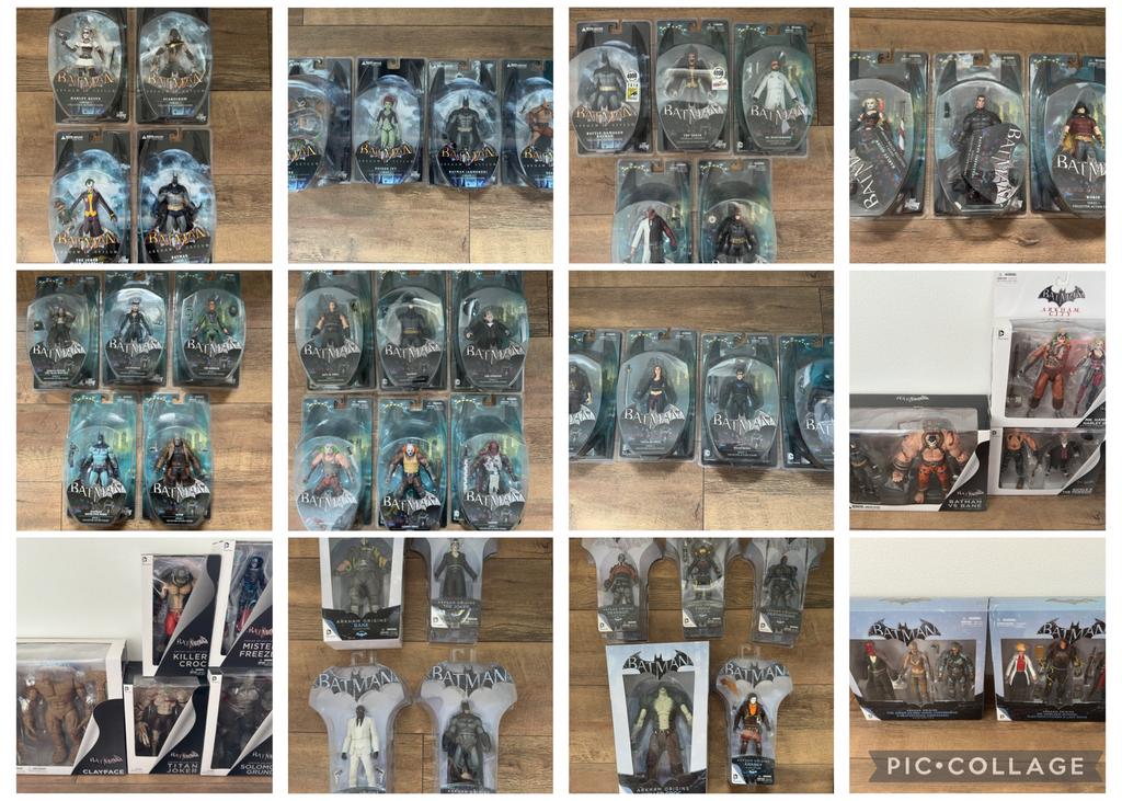 Batman arkham asylum city origins dc collectibles hot toys, Ophalen of Verzenden, Nieuw, Actiefiguur of Pop