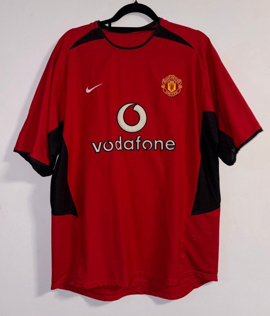 Origineel Manchester United 2002-04 Thuis shirt - Maat L, Maat 52/54 (L), Nike, Ophalen of Verzenden, Zo goed als nieuw