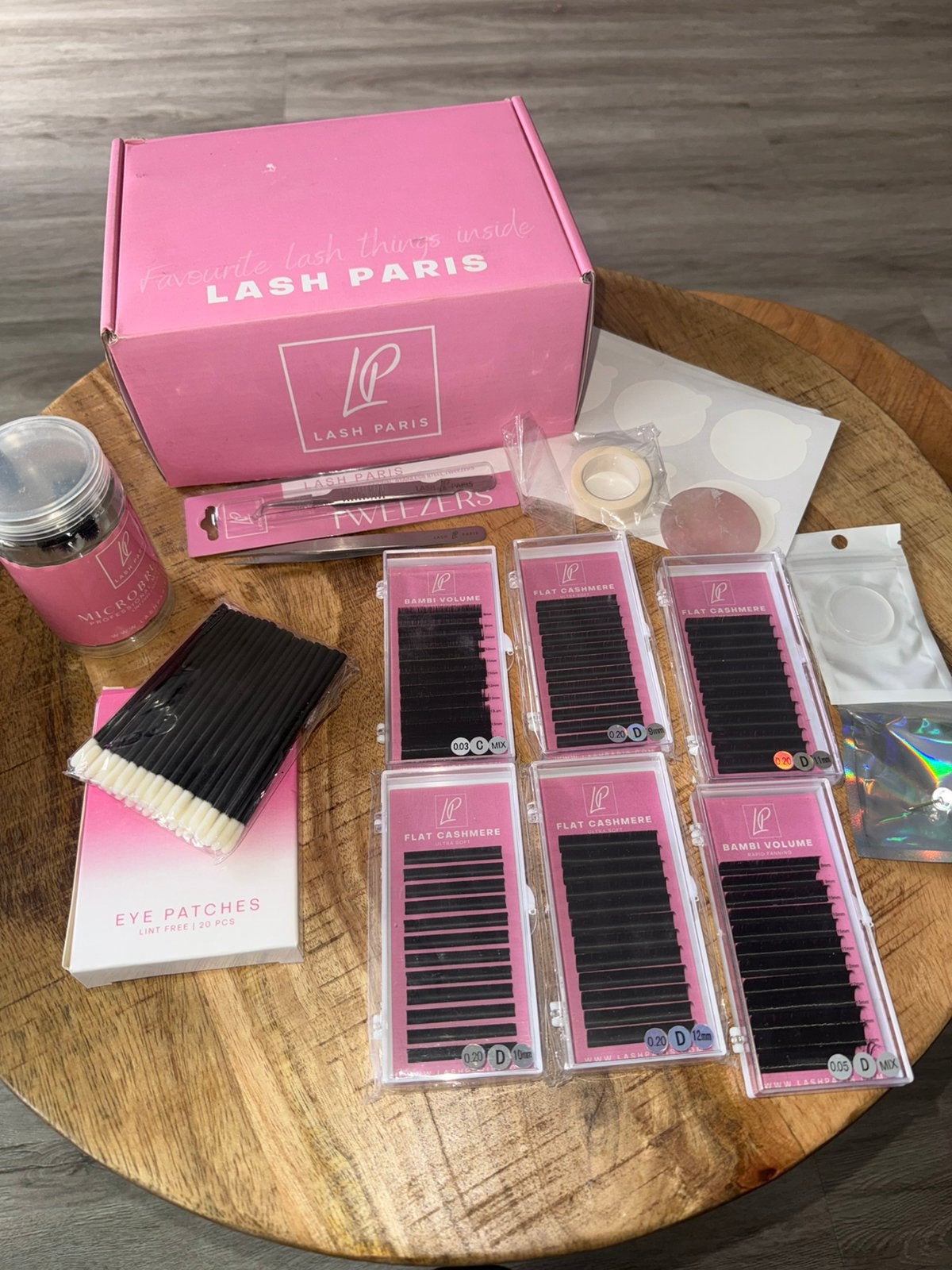 Wimperset, Ophalen of Verzenden, Zo goed als nieuw, Handen en Nagels