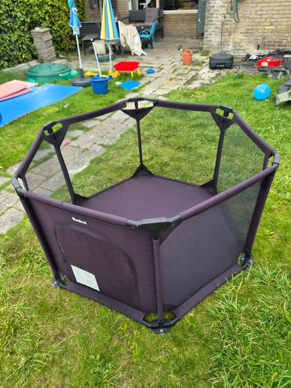 Bannini buitenbox !Let op rits stuk!, Ophalen, Gebruikt