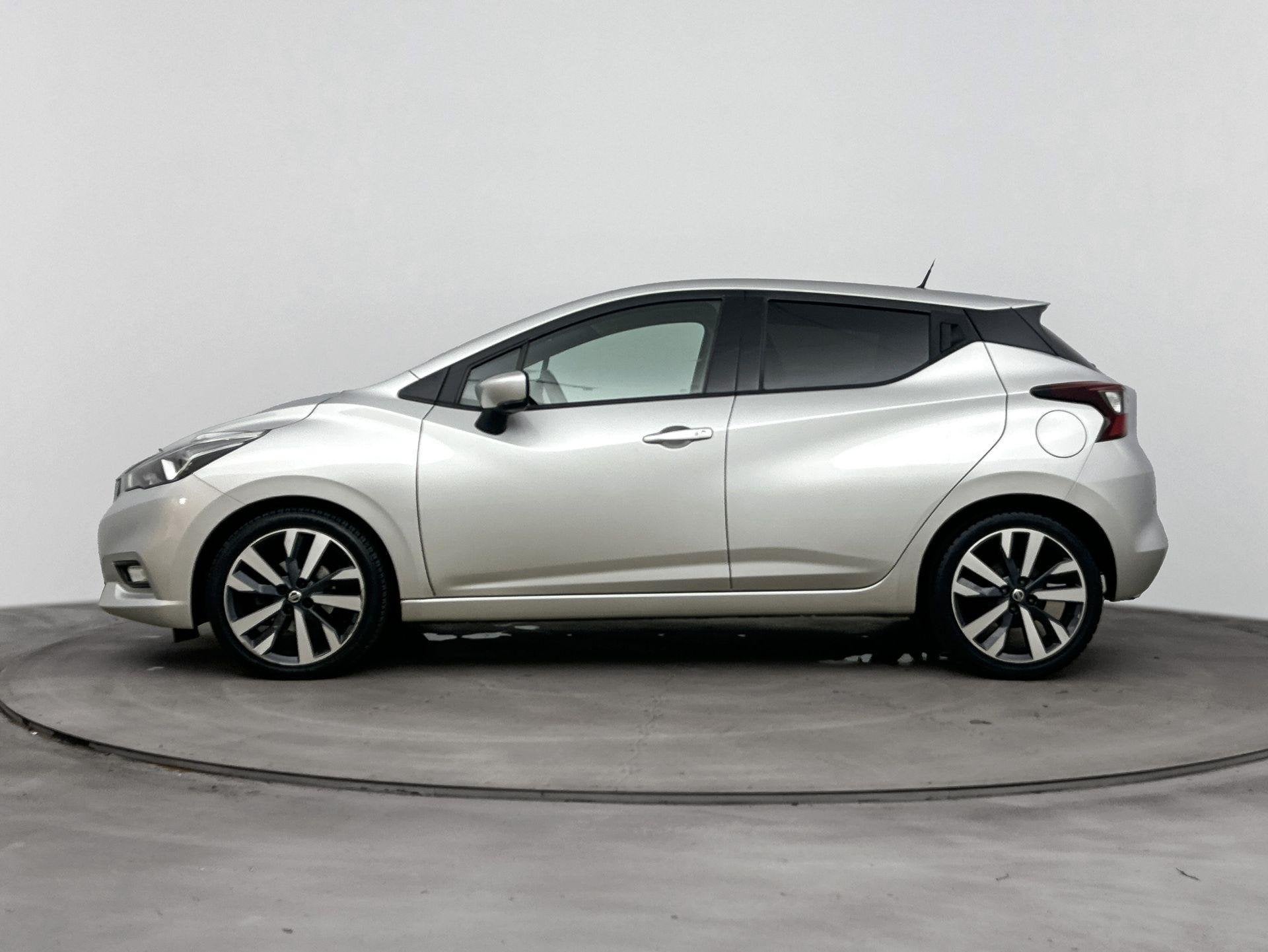 Nissan Micra 0.9 IG-T Tekna 90PK | Navigatie | Stoelverwarmi, Voorwielaandrijving, 898 cc, Stof, Euro 6