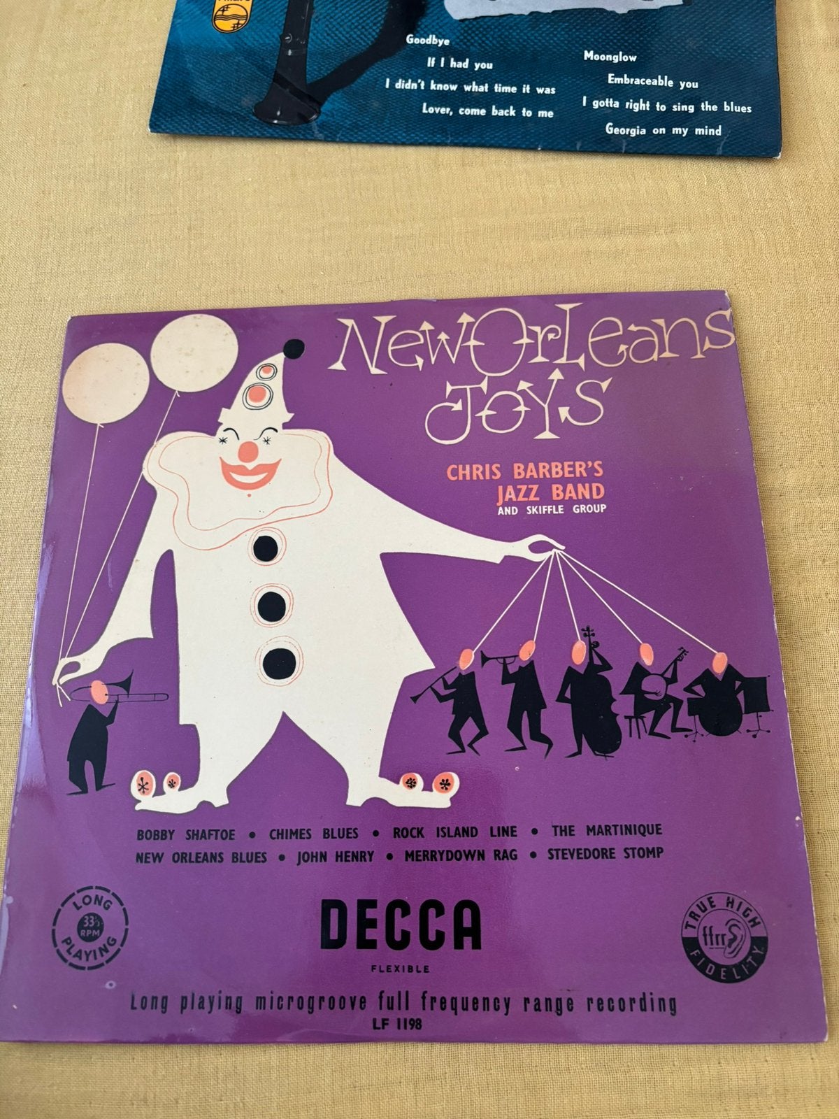 Chris Barber’s Jazz Band - New Orkeans Toys 33/10inch ., Cd's en Dvd's, LP, Gebruikt, 10 inch, Originele persing