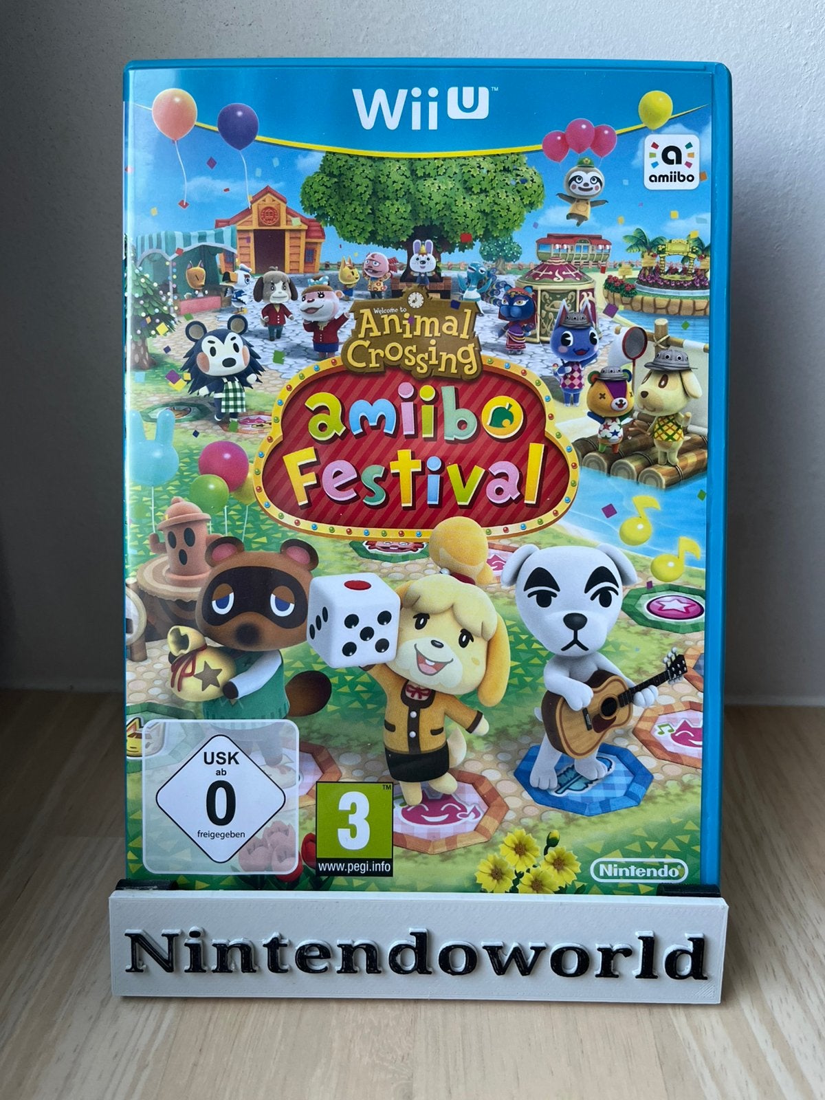 Animal Crossing Amiibo Festival (WiiU), Spelcomputers en Games, 1 speler, Ophalen of Verzenden, Zo goed als nieuw, Vanaf 3 jaar