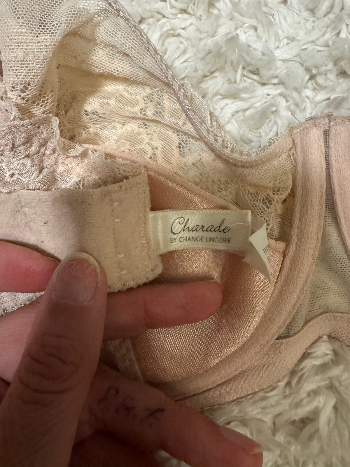 Charade by Change Lingerie BH - Roze kant, Ophalen of Verzenden, Roze, BH