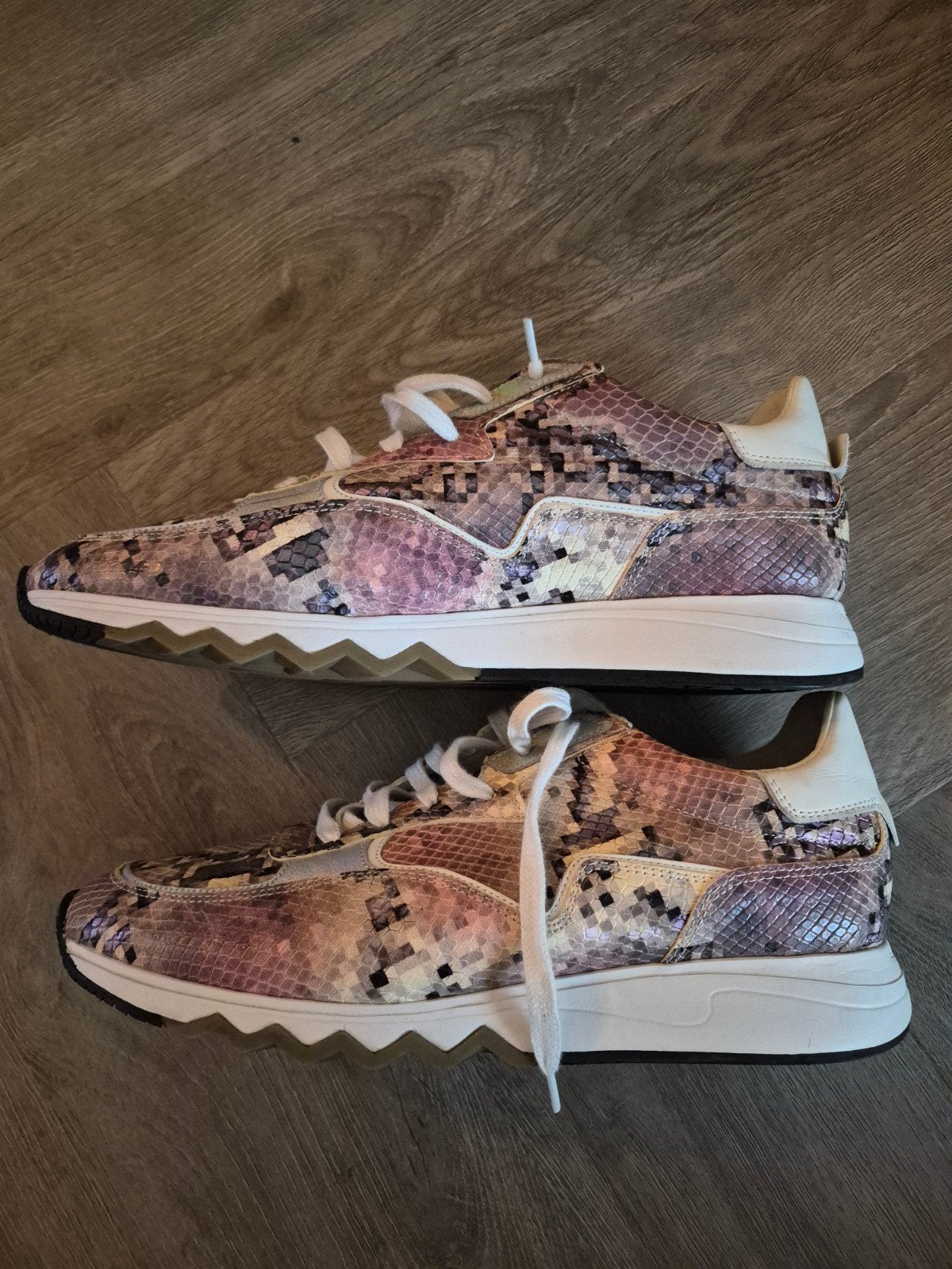 Floris van Bommel sneakers met slangenprint, Overige kleuren, Floris van Bommel, Ophalen of Verzenden, Sneakers of Gympen