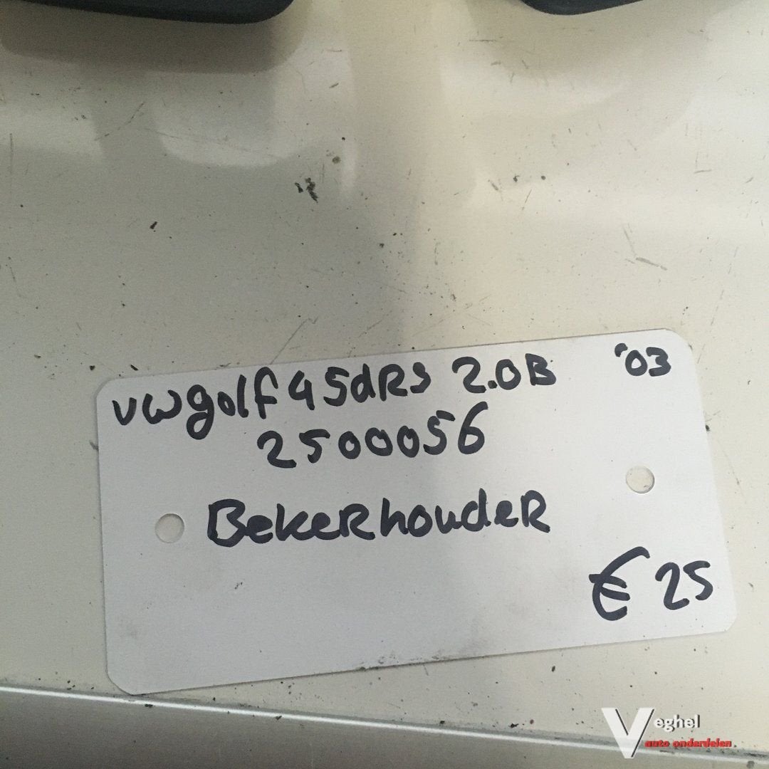 Vw Golf 4 2003  5drs 2.0 B Wagennr 2500056   Bekerhouder, Gebruikt, -, -, Ophalen of Verzenden