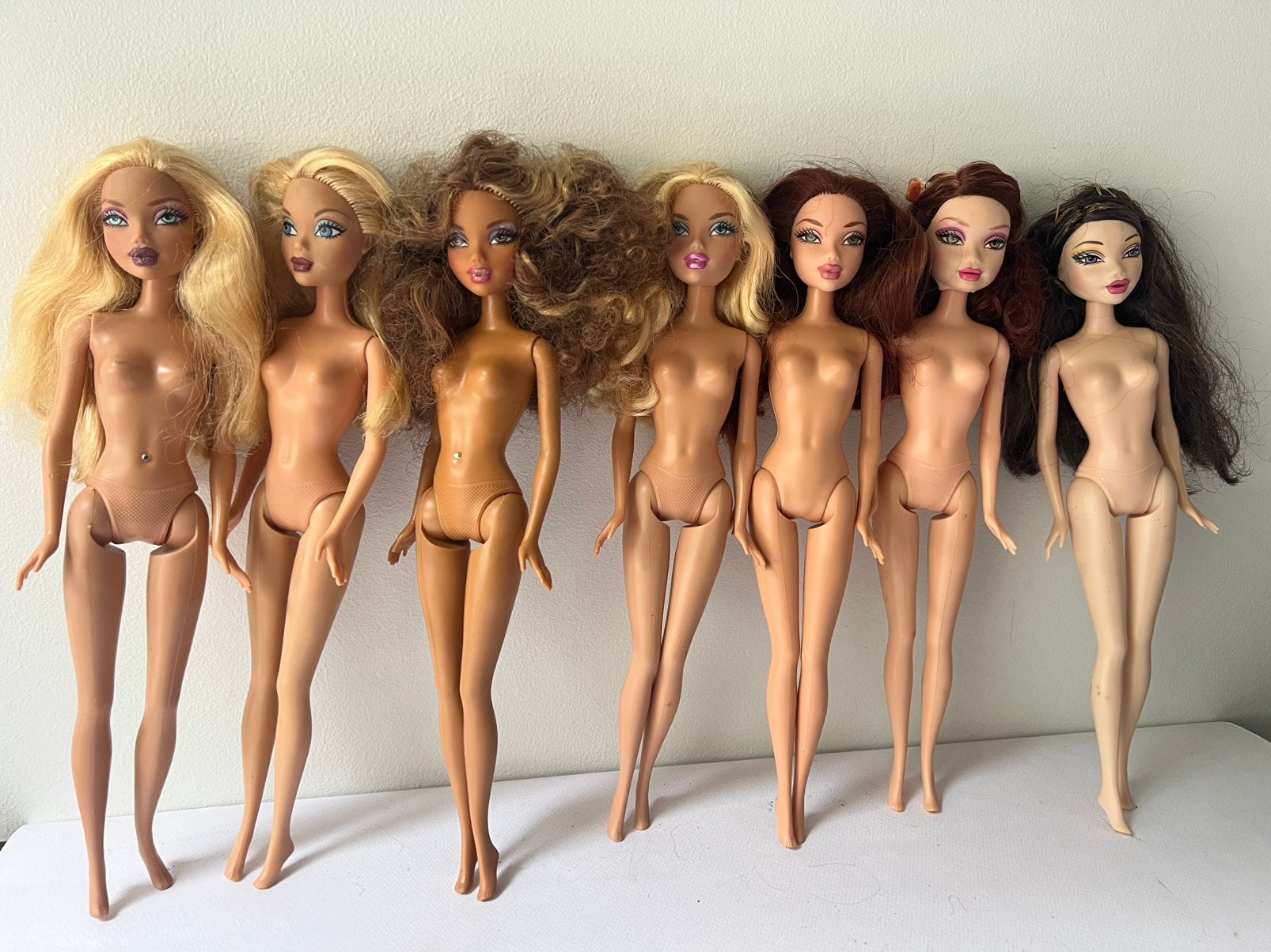 My Scene Barbie poppen: Madison, Chelsea, Delancey, Nolee, Ophalen, Gebruikt, Barbie