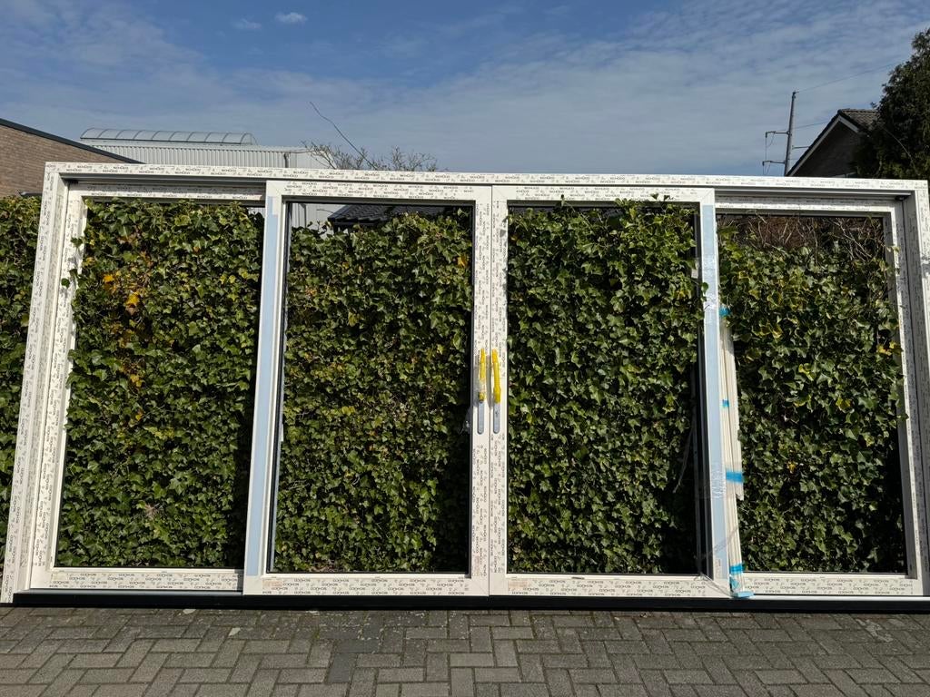 Schüco kozijnen/deuren/schuifpuien, 75 tot 150 cm, Deurkozijn, Ophalen of Verzenden, Zo goed als nieuw