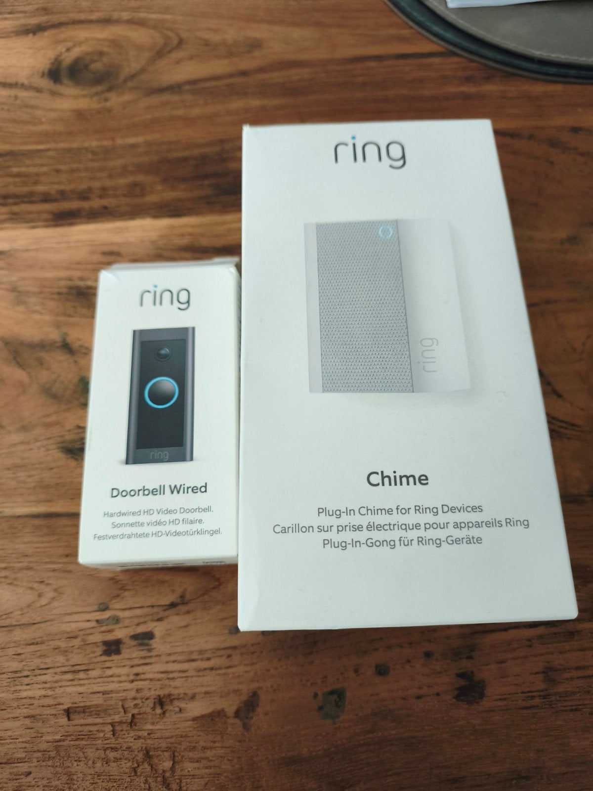 Ring Doorbell Wired & Chime, Ophalen of Verzenden, Gebruikt, Bedraad