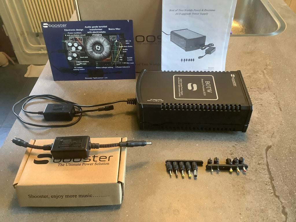Auralic Aries audiostreamer met Sbooster BOTW voeding, Ophalen of Verzenden, Gebruikt