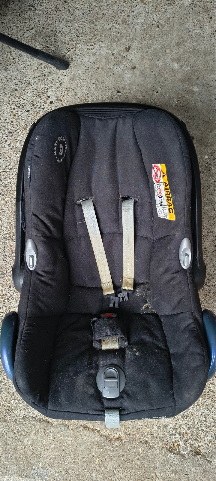 Maxi-Cosi CabrioFix met Isofix houder - Gebruikt maar goed, Ophalen, Gebruikt, Autogordel of Isofix