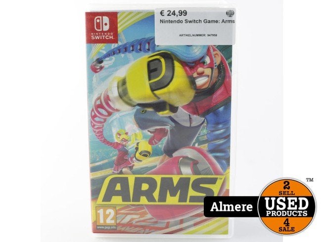 Nintendo Switch Game: Arms
