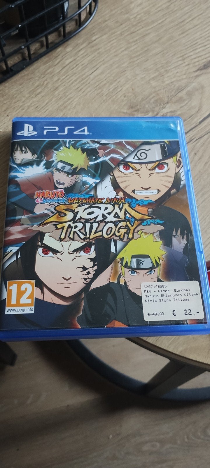 Naruto Shippuden Ultimate Ninja Storm Trilogy PS4, Spelcomputers en Games, Gebruikt, Vechten, 1 speler, Ophalen of Verzenden