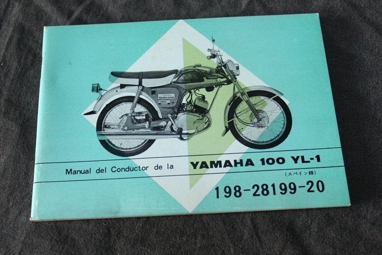 Yamaha YL-1 100 motorcycle manual del conductor spaans, Ophalen of Verzenden, Yamaha