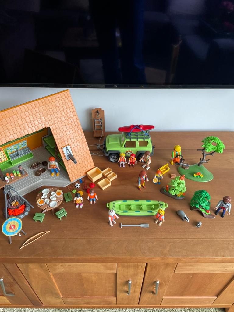 Playmobil grote vakantie villa (6887) terreinwagen en meer, Kinderen en Baby's, Speelgoed | Playmobil, Ophalen of Verzenden, Gebruikt