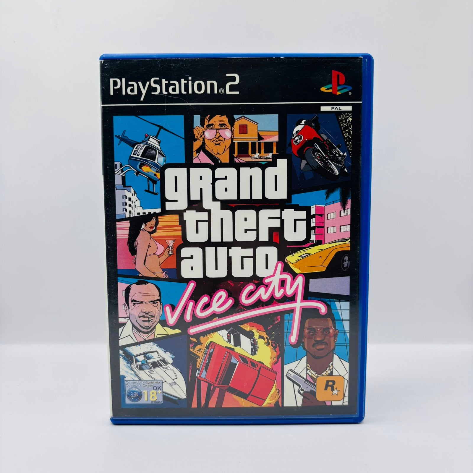 GTA Vice City - PlayStation 2, Spelcomputers en Games, Games | Sony PlayStation 2, Zo goed als nieuw, Role Playing Game (Rpg)