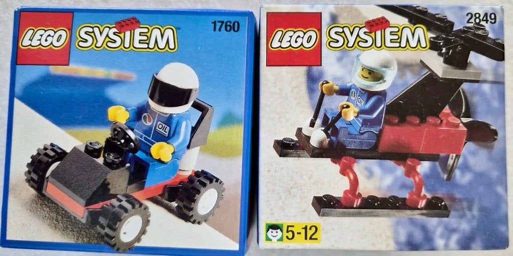 Lego System 1760 en 2849 - Nieuw!, Lego, Nieuw, Ophalen of Verzenden, Complete set