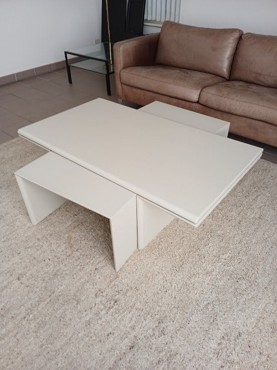 salontafel, Ophalen, Kunststof, Gebruikt, 100 tot 150 cm