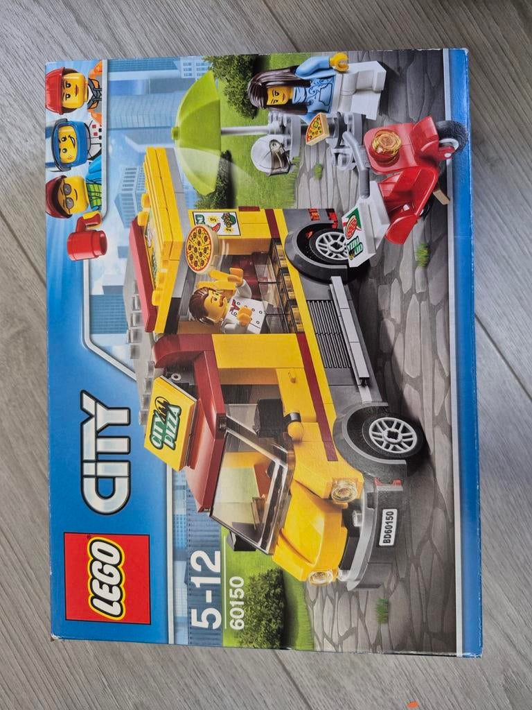 Lego City Pizza Van 60150, Ophalen of Verzenden, Zo goed als nieuw, Complete set, Lego
