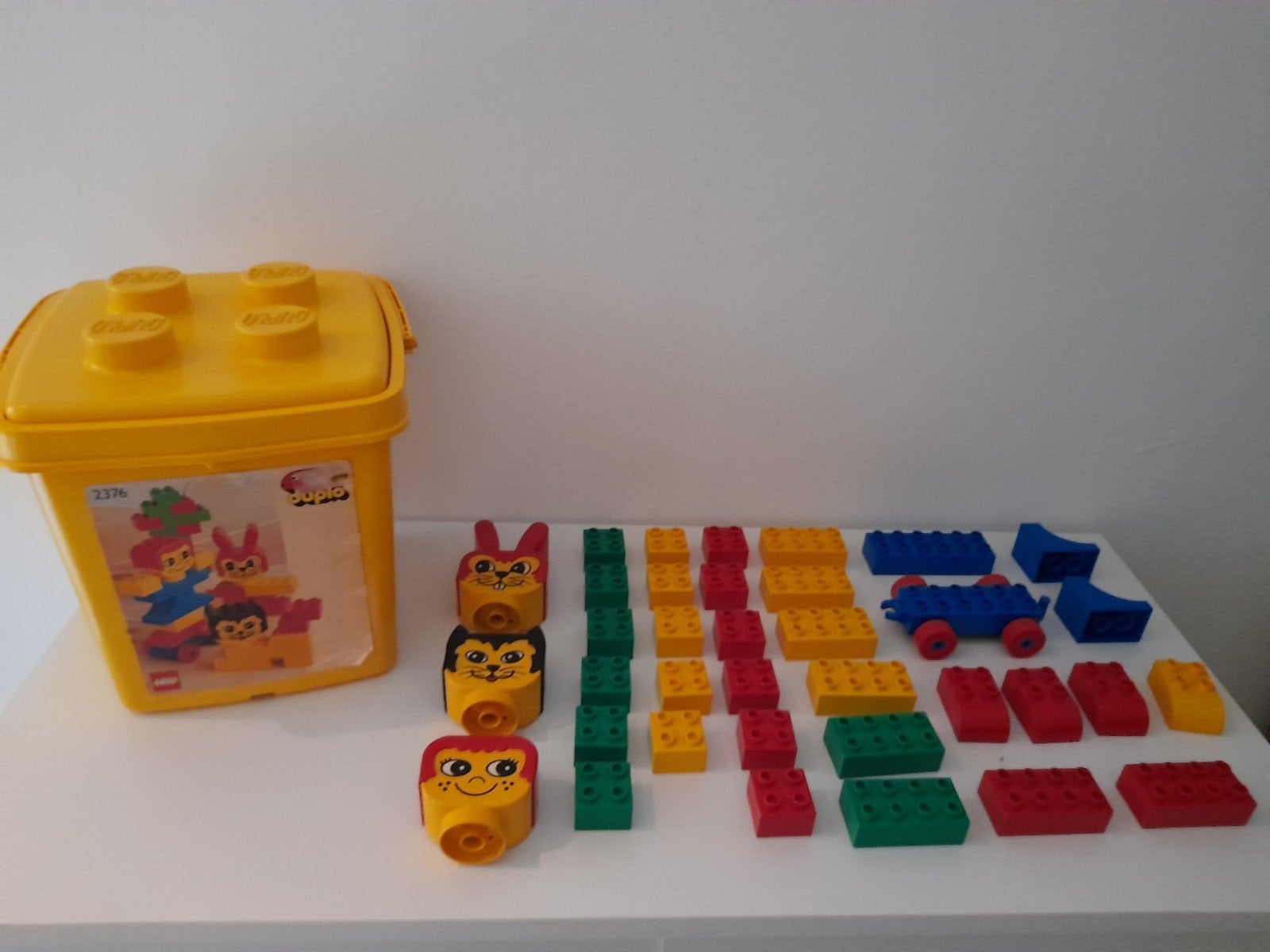 Lego Duplo Emmer 2376 , compleet, Gebruikt, Ophalen of Verzenden, Duplo, Complete set