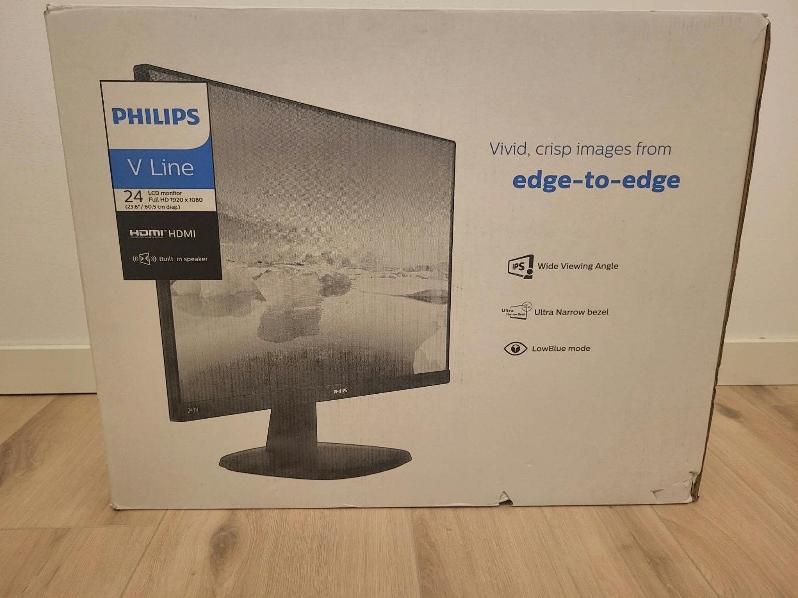 Philips V Line 243V7QJAB/00 Full HD IPS Monitor, Ophalen, IPS, Full HD, Zo goed als nieuw