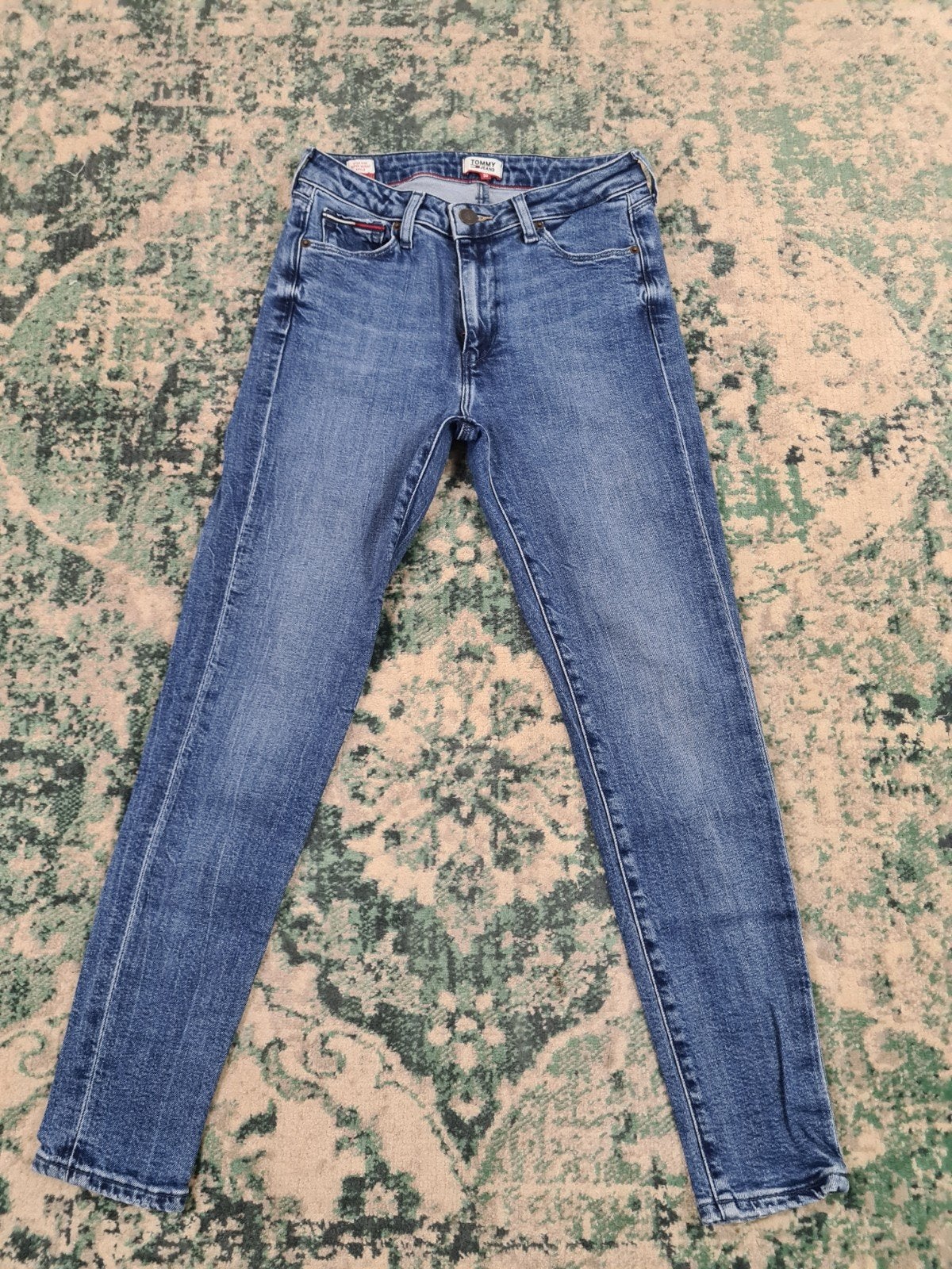 Tommy High super Skinny ankle Sylvia W26 L28 Dames Tulsi, Ophalen of Verzenden, Blauw, W27 (confectie 34) of kleiner
