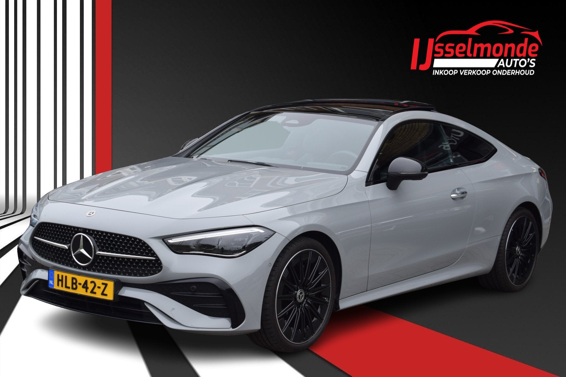 Mercedes-Benz CLE Coupé 200 AMG 360camera,standkachel,stuur, Auto's, Automaat, Dealer onderhouden, Achterwielaandrijving, 4 cilinders