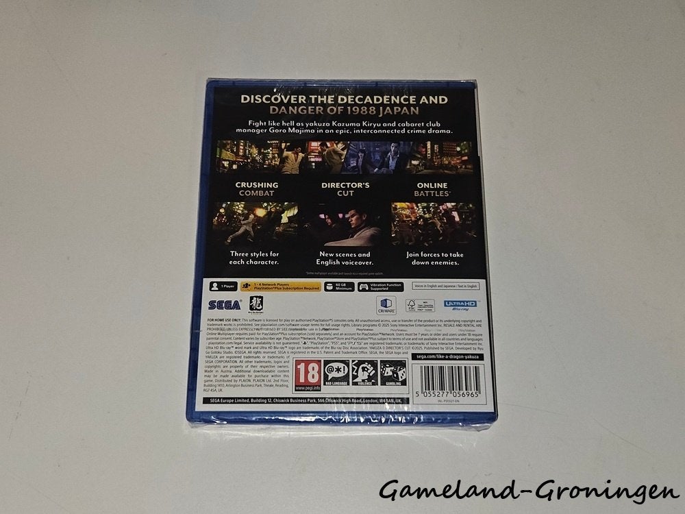 Yakuza O Director's Cut (PS5) GESEALD, -, -, Nieuw, Ophalen of Verzenden