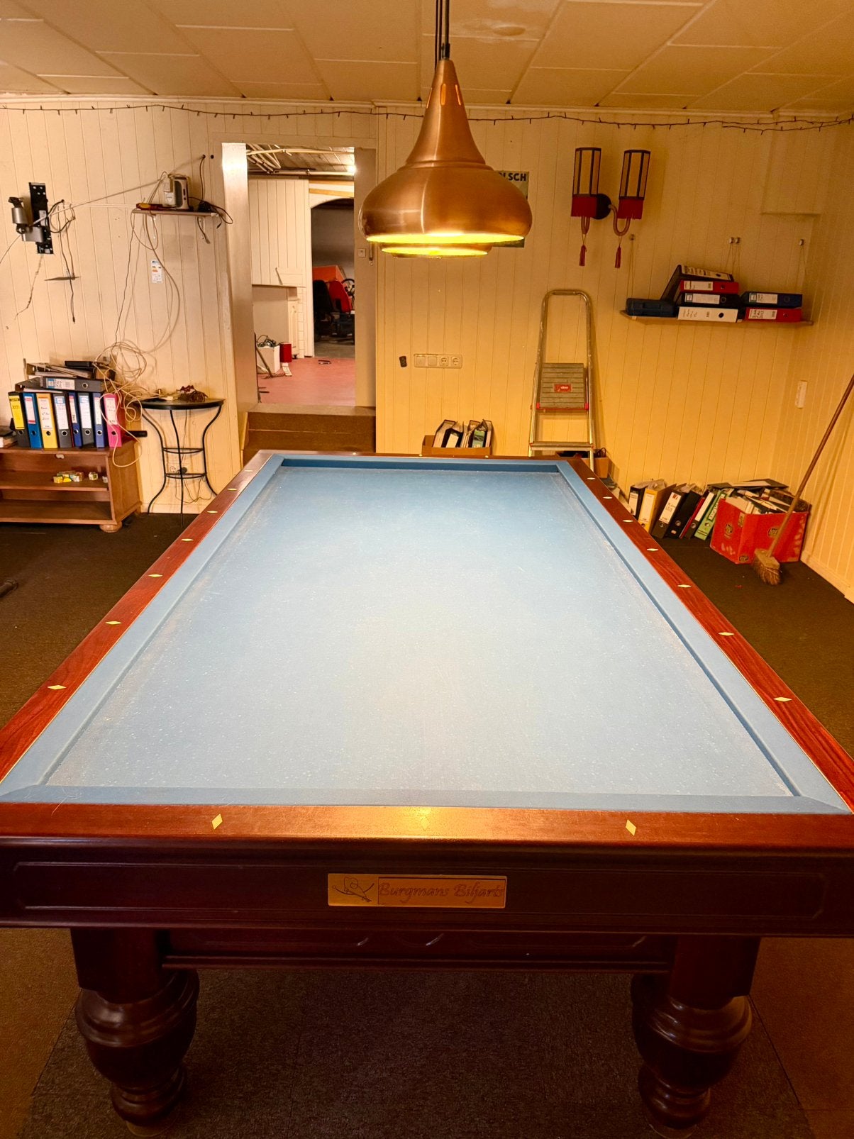 Prachtig klassiek Burgmans biljart – unieke blikvanger, Sport en Fitness, Ophalen, Gebruikt, Biljarttafel