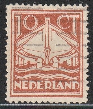 Nederland 1924 140 Ned. Reddingsmaatschappij, Gest, Ophalen of Verzenden, Na 1940, Gestempeld