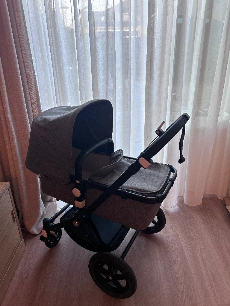 Kinderwagen - Bugaboo Cameleon 3 + Bugaboo Voetenzak, Bugaboo, Zo goed als nieuw, Verstelbare duwstang, Ophalen
