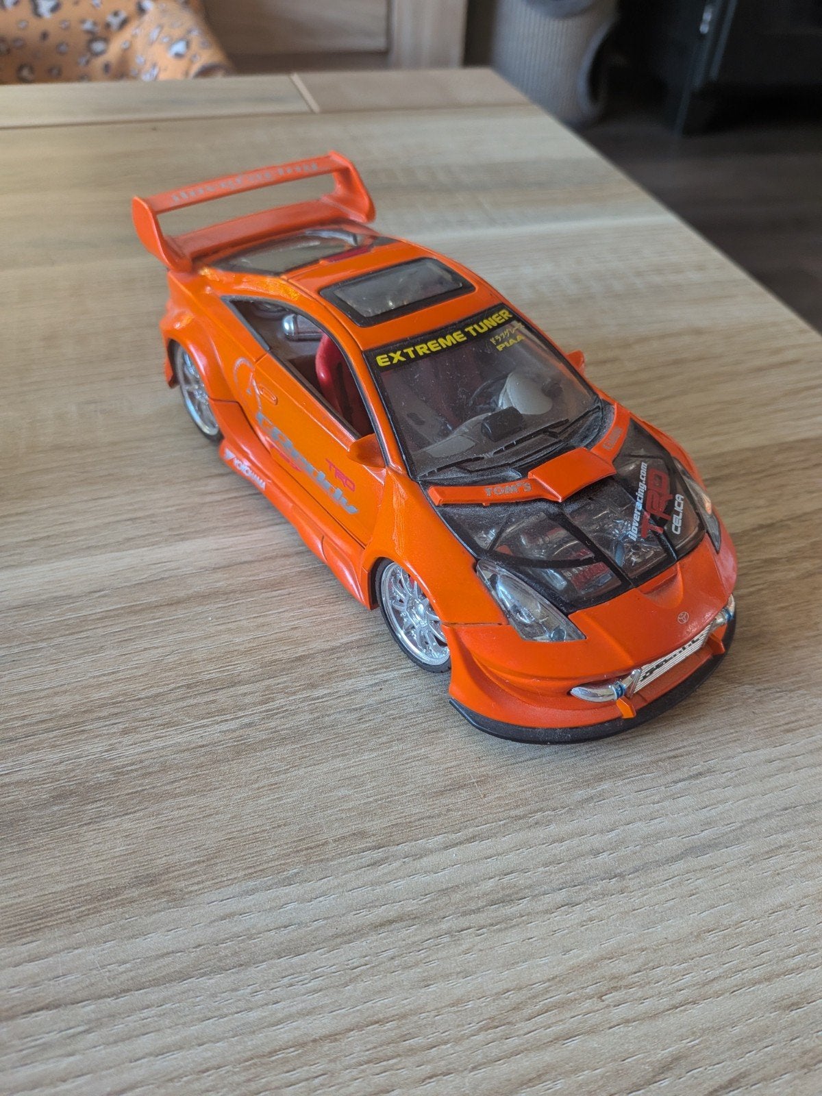 Modelauto Toyota Celica 1:24 (Kentoys), Hobby en Vrije tijd, Ophalen of Verzenden, Overige merken