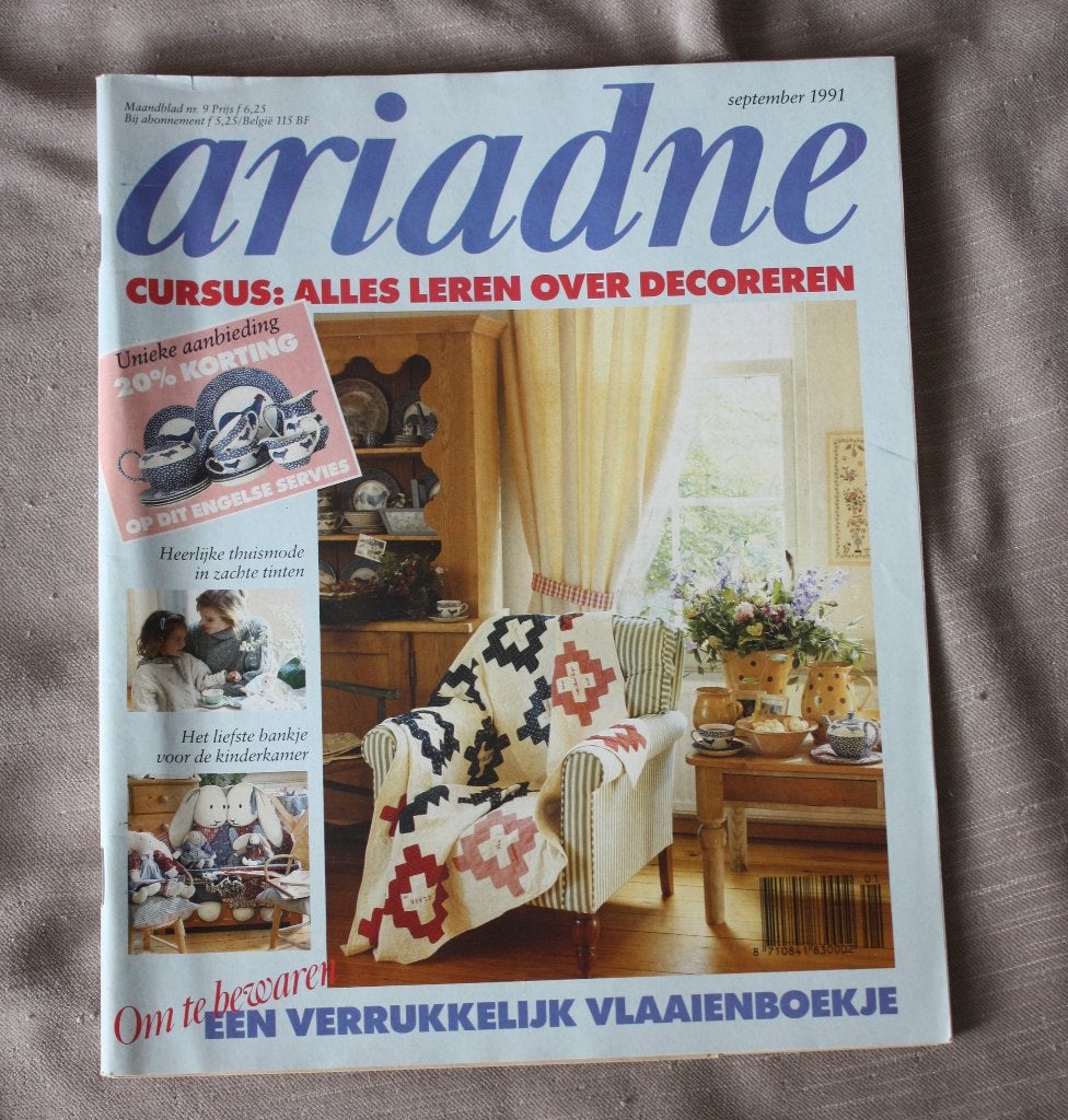 ariadne cursus alles leren over decorerentijdschrift, Ophalen of Verzenden, Gebruikt, Breien of Haken, Patroon of Boek