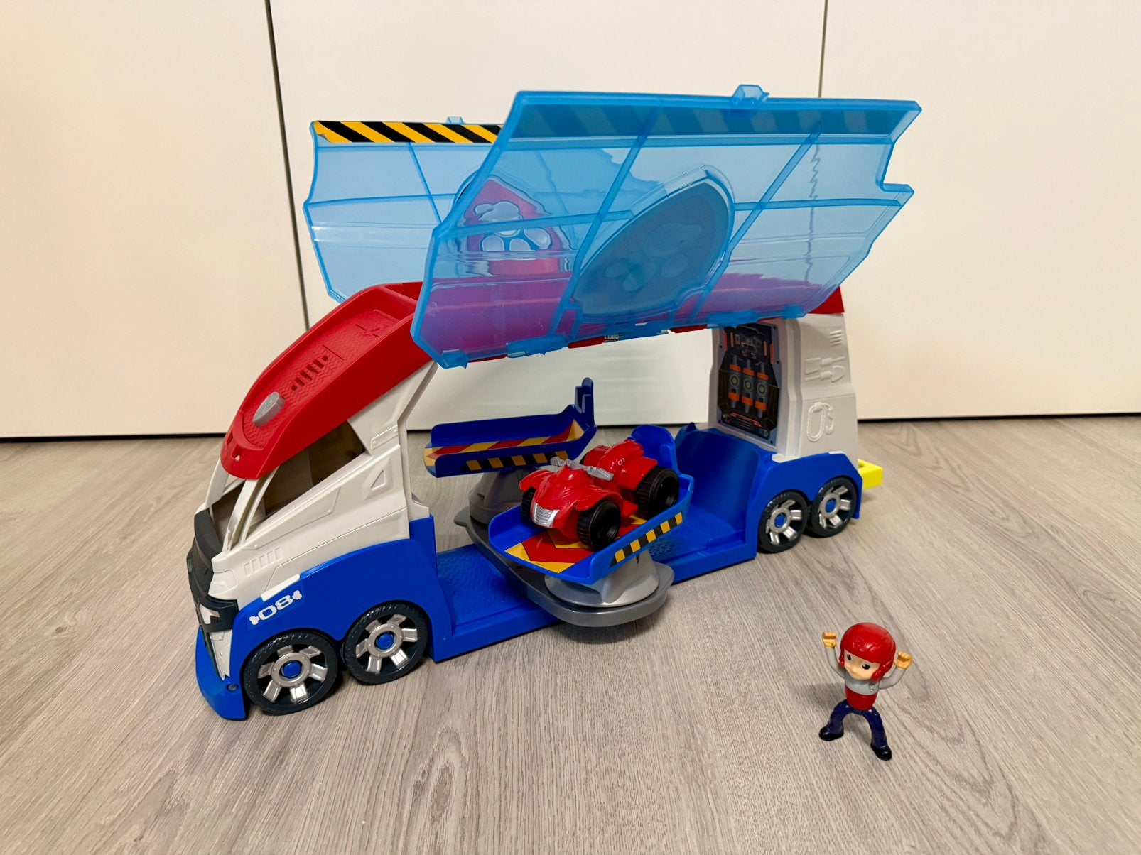 PAW Patrol Launch & Rescue Patroller, Ophalen, Zo goed als nieuw