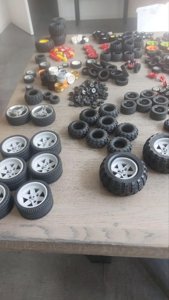 partij lego banden en assessoires, Gebruikt, Overige thema's, Lego, Accessoire