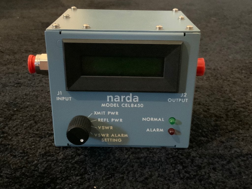 Narda-Miteq CEL8540 continuous power and VSWR monitor NIEUW, Ophalen of Verzenden, Nieuw, Zender en Ontvanger