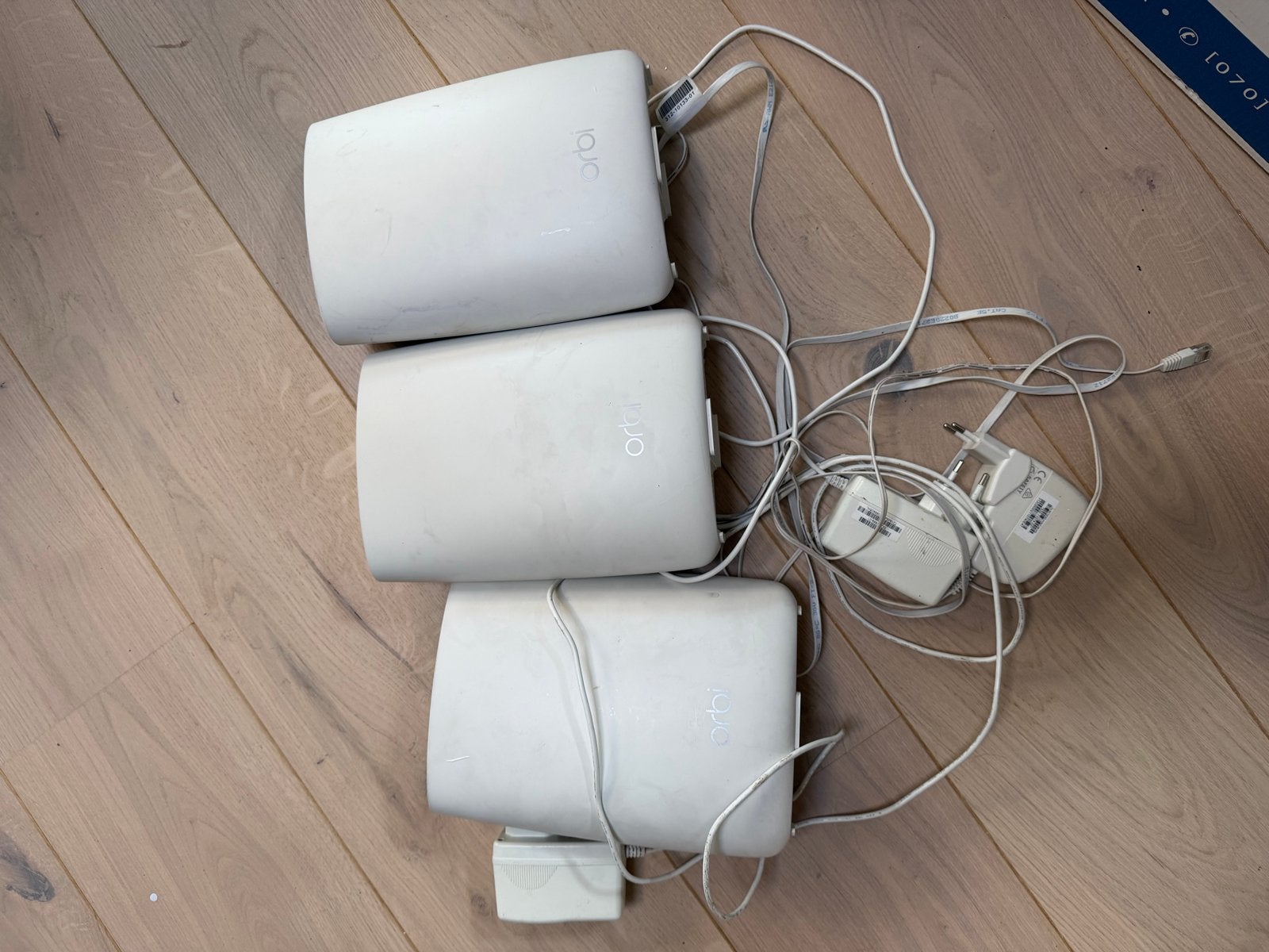 Netgear Orbi WiFi Systeem (3 stuks) - Router en Satellieten, Computers en Software, Routers en Modems, Ophalen of Verzenden, Gebruikt