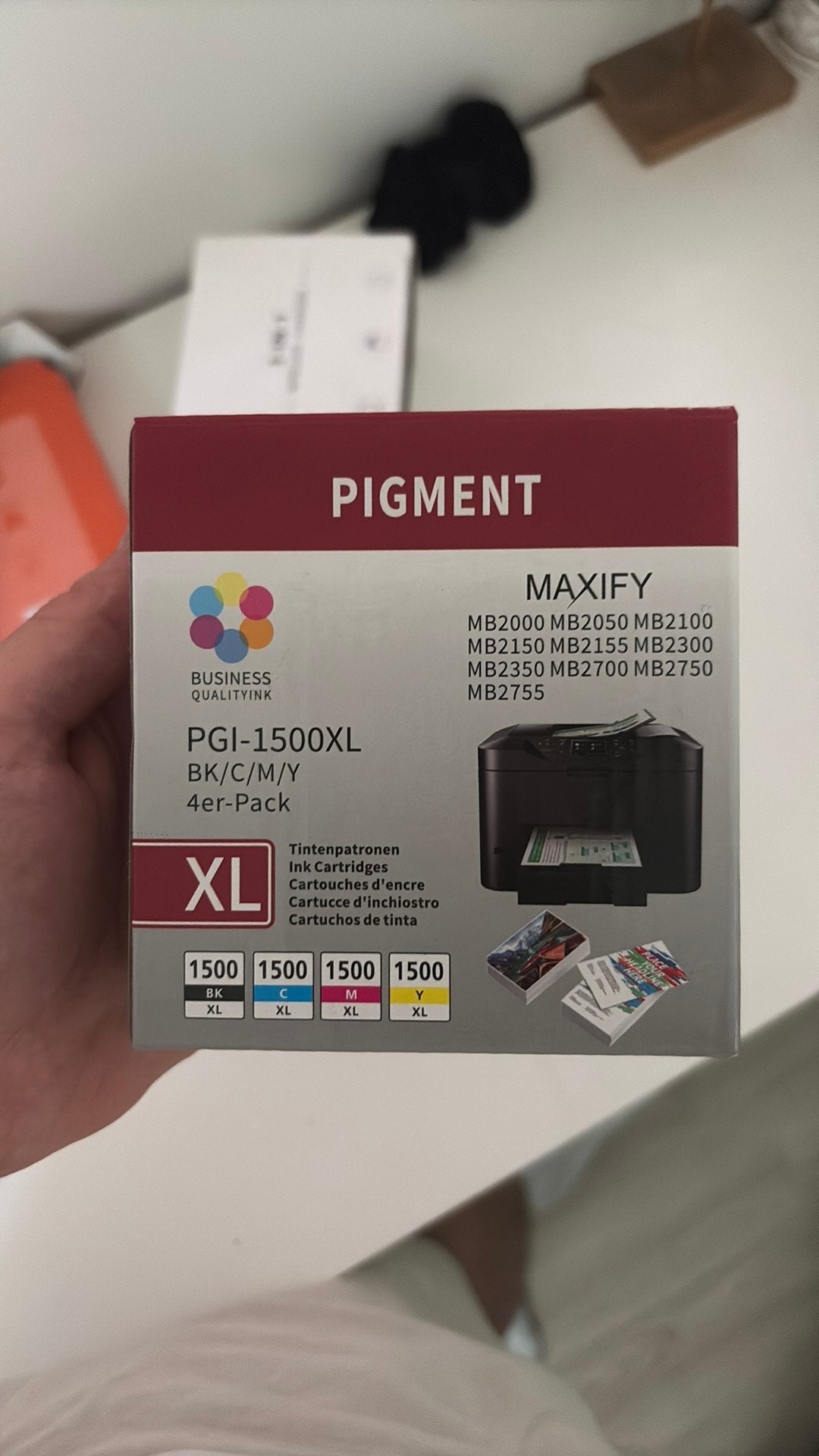 Business Quality Ink PGI-1500XL XL Inktcartridges 4-Pack, Ophalen of Verzenden, Zo goed als nieuw