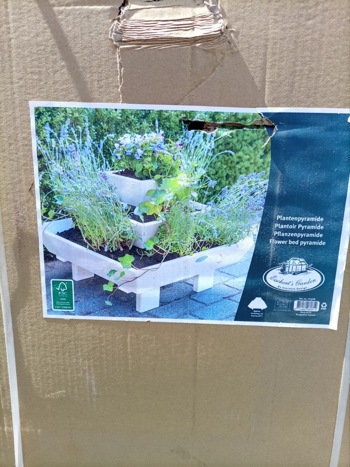 Escher Plantenpiramide, Ophalen, Kunststof, Nieuw, Balkon
