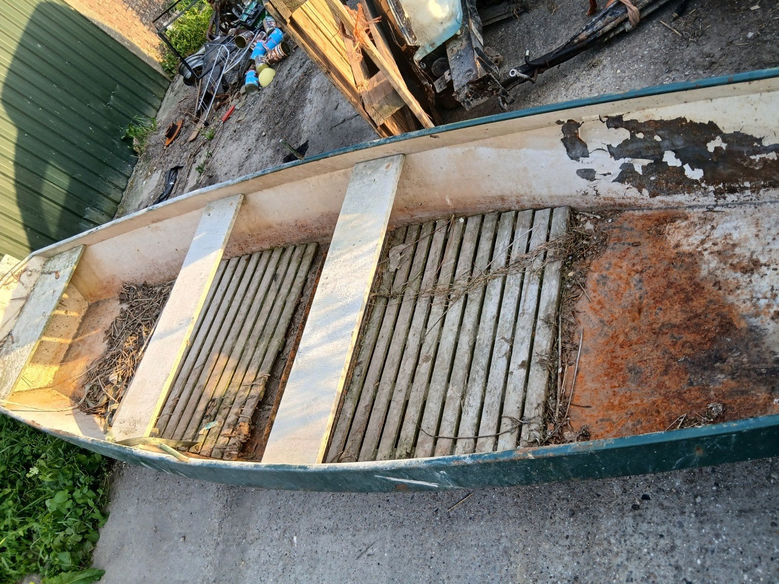 Ijzeren schouw vissersboot, Ophalen, Eén persoon, Overige typen