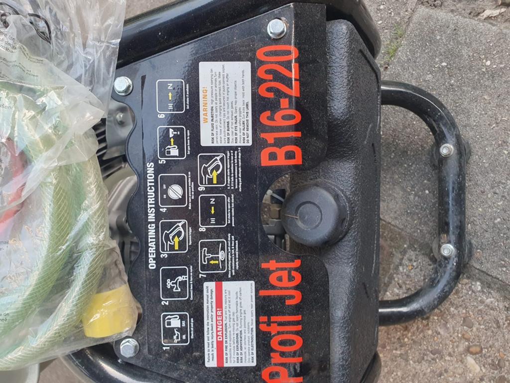 Profi Jet B16-220 Hogedrukreiniger op Benzine, Ophalen of Verzenden, Zo goed als nieuw, Overige typen