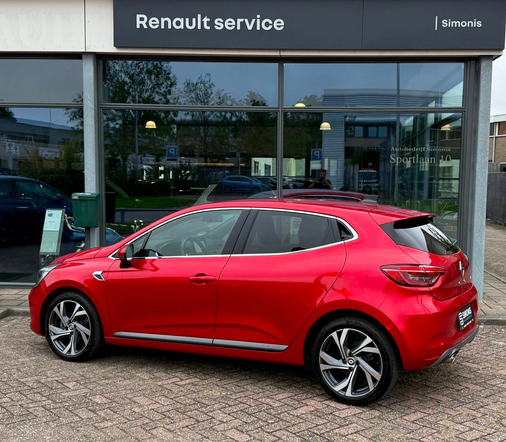 Renault Clio 1.3 TCe R.S. Line | A.camera | Navi groot scher, Dealer onderhouden, Gebruikt, Zwart, Leder en Stof
