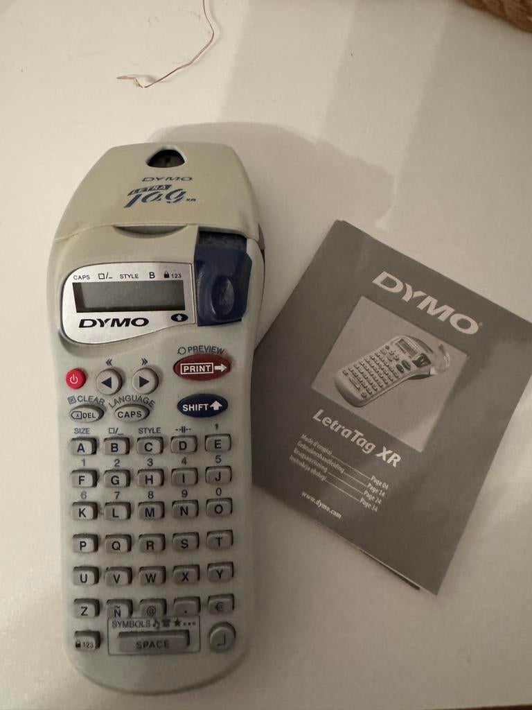 DYMO Label PrinterXR met Franse handleiding, Ophalen of Verzenden, Gebruikt
