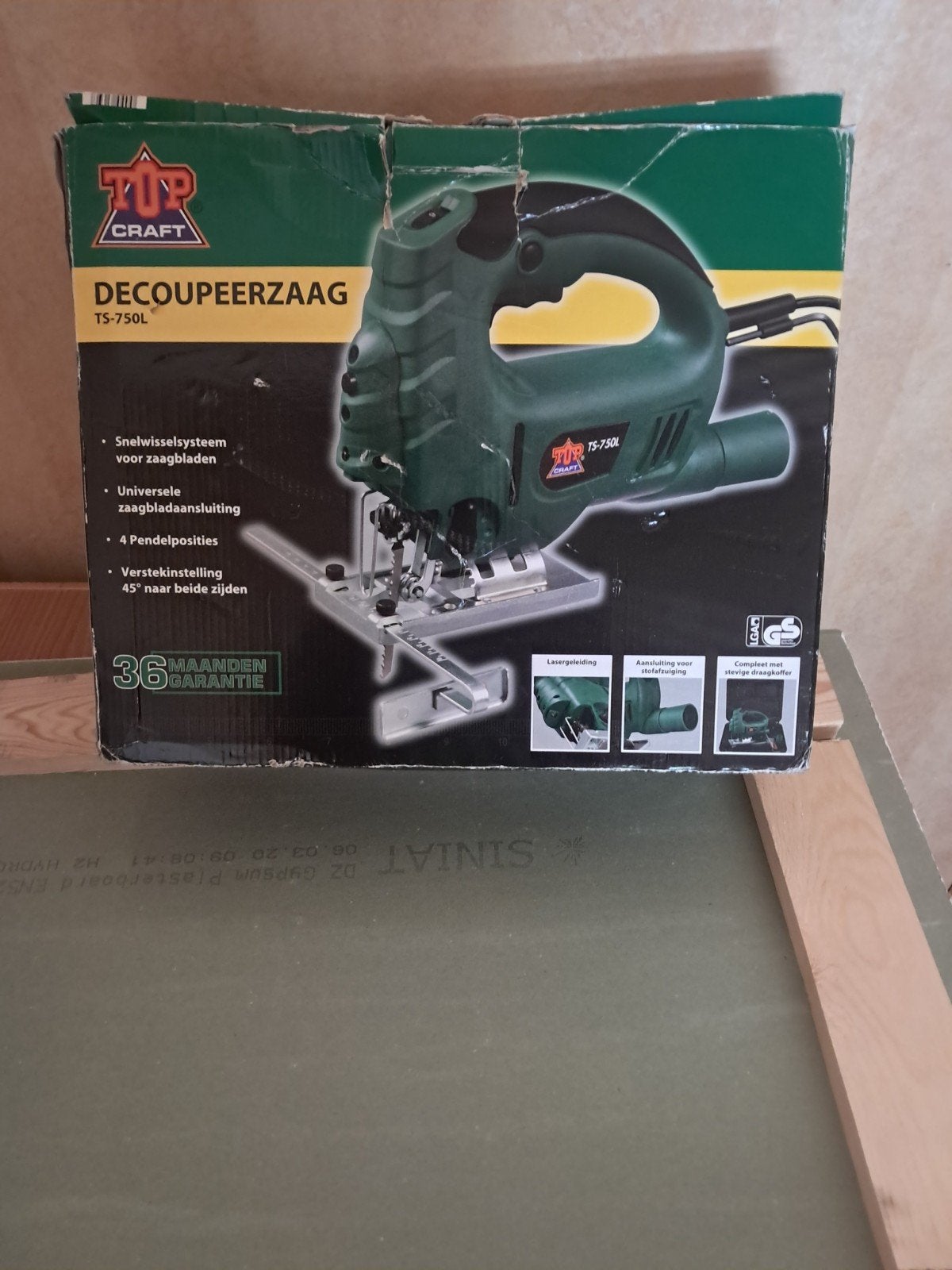 Top Craft Decoupeerzaag TS-750L - Zo goed als nieuw, Ophalen of Verzenden, Zo goed als nieuw, Decoupeerzaag, Top Craft