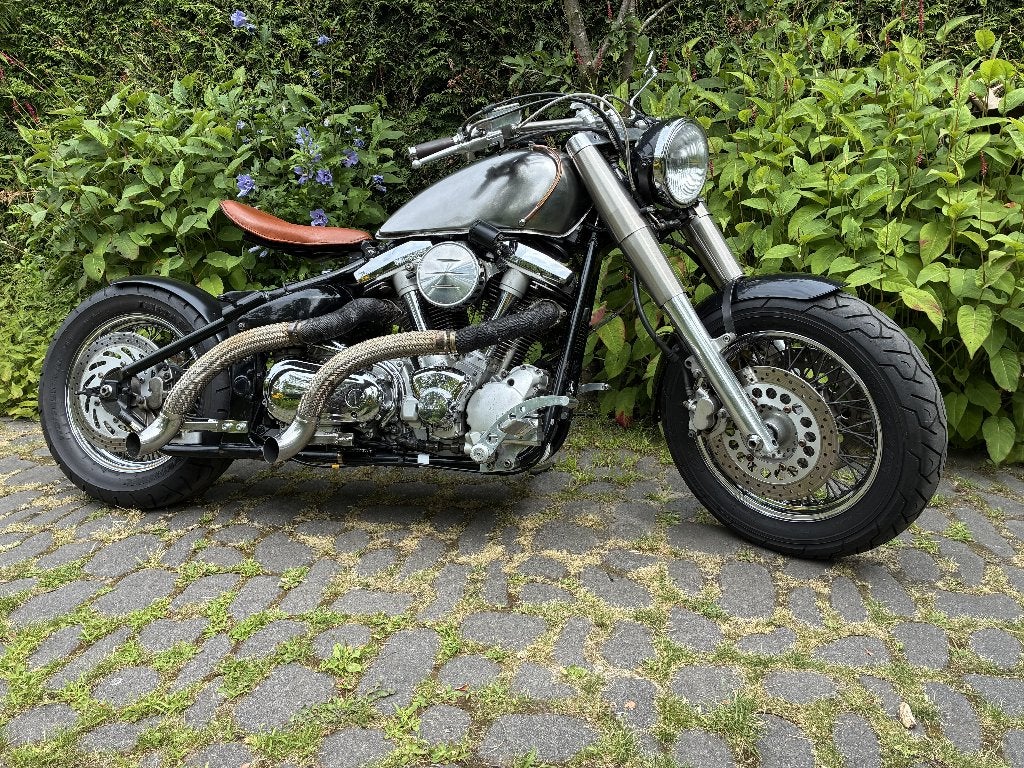 Custom Yamaha Wildstar 1600, Motoren, Sportuitlaat, 2 cilinders, 1600 cc, Gebruikt